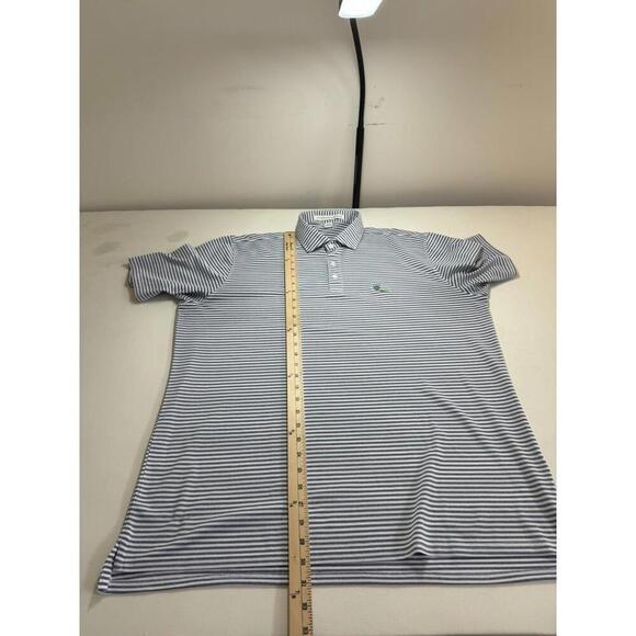 Holderness & Bourne The Maxwell Statue of Liberty Striped Golf Polo XL - Picture 6 of 6